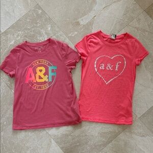 Abercrombie & Fitch Kids Pink Short Sleeve Tees